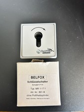 Belfox IP 54 Unterputz Schlüsselschalter o Zylinder MR 1-1T/1 601B einseitig