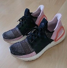 Adidas Ultra Boost 19 Damen Laufschuhe, Rosa Pink Schwarz, 38 2/3, Joggingschuhe