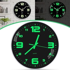 Leuchtende wanduhr nicht - leuchtende,