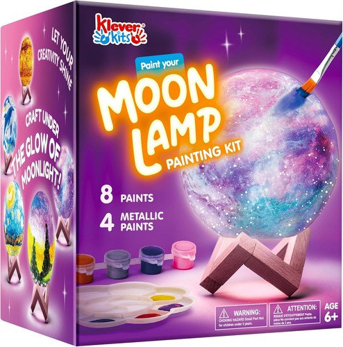 Mondlampe bastelset kinder - mondlampe,