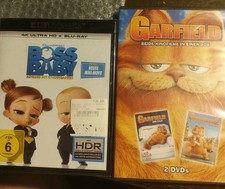 😎The Boss Baby 2=Schluss mit Kinderg./4K+BLU-RAY/VERSIEGELT/NP=29€ 😭+GARFIELD 