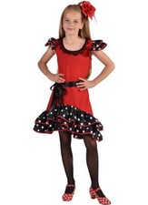 Flamenco Kostüm Kleid Kinder