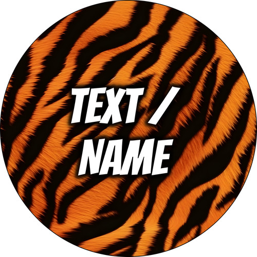Tiger kunstfell tortenaufleger - kunstfell,