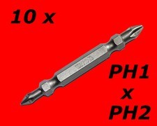 10 x Profi Doppel Bits Kreuz
