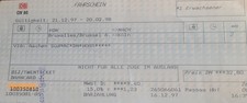 Deutsche Bahn Jahr 1997