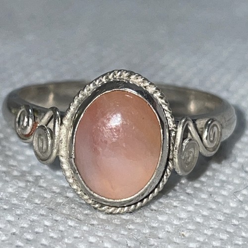925 silber ring mit rosa - silber,