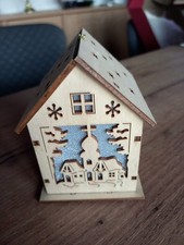 Kleines holzhaus weihnachten - kleines,