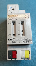Berker 7501 00 16 KNX/IP Router – REG, Ethernet, Linien-/Bereichskopplung