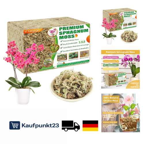 Sphagnummoos 1500g
