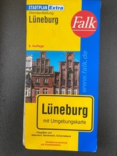 Falk-Stadtplan Lüneburg mit Umgebungskarte, Citypläne Adendorf, Bardowick