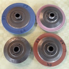 4x Schleifscheibenaufnahme von