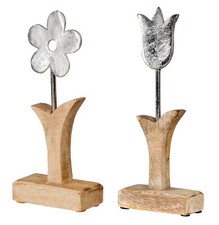 Aufsteller Blume Mango Tulpe