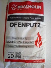 Ofenputz weiß Ofen-,Kaminputz für Innen und Außen Grund-, Armierungs- Oberputz