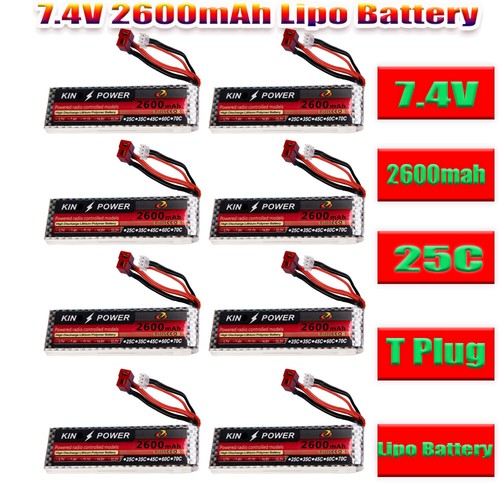 2600mah batteria lipo - 2s,