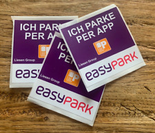 1 Stück EasyPark-Aufkleber!! Speziel für unsere Kunststoff-Träger mit Saugnapf!