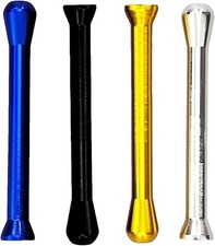 4 StückZiehröhrchen Set,Sniffer Set,Zieh-Röhrchen mit Knopf 4 Stück Tragbare Zie