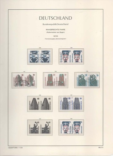 Sammlung bund waagerechte - sammlung,