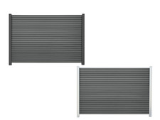 WPC PROFI Zaun Sichtschutzzaun