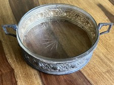 Jugendstil Jardiniere Mit Glas