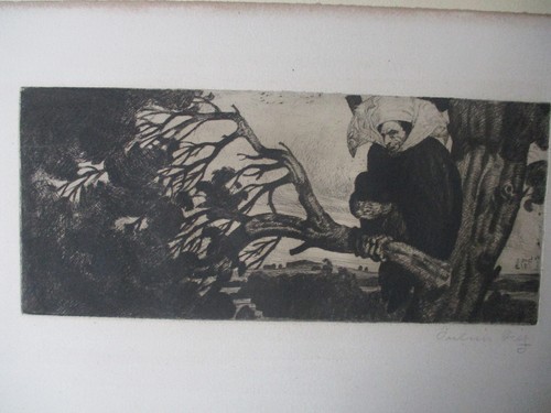 Julius diez radierung - diez,
