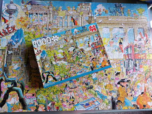 Jumbo puzzle 1000 teile - teile, berlin