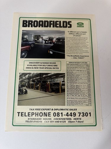 Original 1991 classic range - 1991,