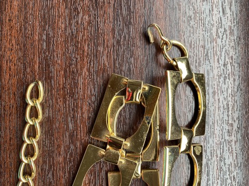 Vintage gold metall quadrat - vintage,