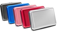 Kreditkartenetui aus aluminium - kreditkartenetui,