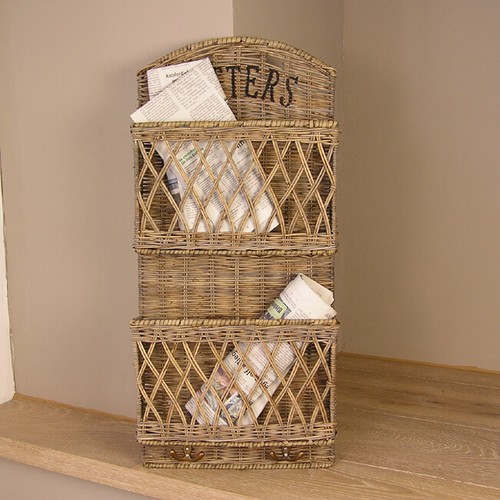 Rattan wandkorb - rattan,