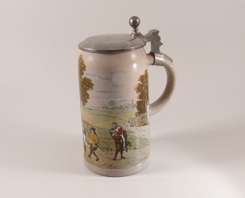 Steingut humpen bierseidel - steingut,