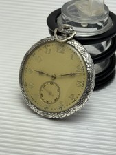 LANCO  SILBER  TASCHENUHR MIT