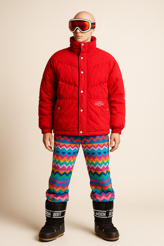 Vintage daunenjacke franco - daunenjacke,