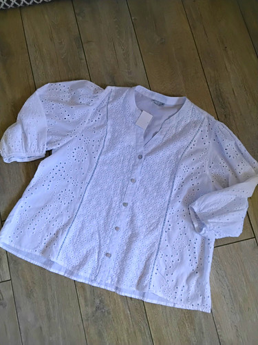 Damenbluse weiß - damenbluse,