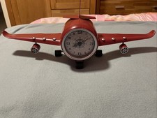 Tischuhr, Standuhr Flugzeug