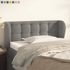 Kopfteil mit Ohren Betthaupt Bettkopfteil Schlafzimmer Bettzubehör Bettrückwand