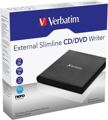 Verbatim external slimline - external,