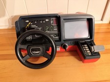 TOMY Racing Cockpit -Spielzeug 80er Jahre