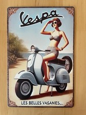 Blechschild 20cm x 30cm# Vespa