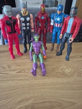 Marvel Avengers Superhelden Figuren Set, 6 Stück,Hasbro ,gebrauch
