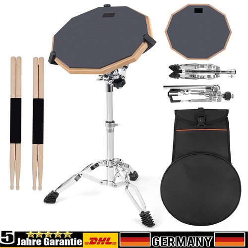 Drum practice pad set - practice, 12"