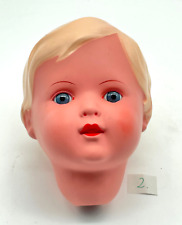 Puppenkopf Christel 4649 Schildkröt Puppen Kopf Celluloid Glasaugen Puppe alt #2