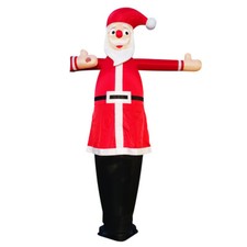 3,5m Winkender Weihnachtsmann