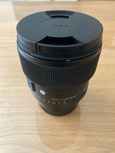 Sigma 85mm dn - f1.4, dg