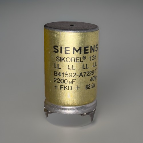 Siemens sikorel 2200µf 40v - sikorel,