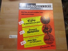 Film echo filmwoche vereinigt - filmwoche,