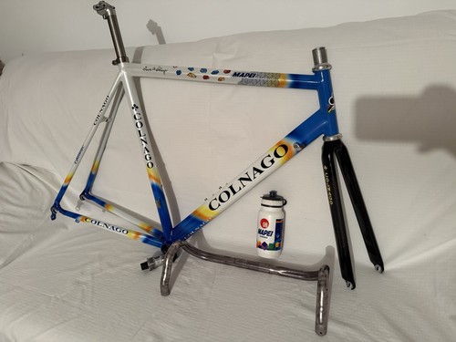 Cuadro colnago titanio - titanio, mapei