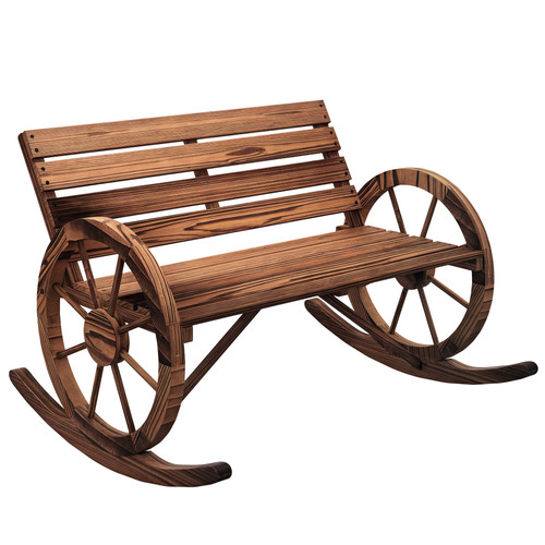 Schaukelbank aus holz - schaukelbank,
