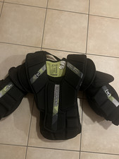 eishockey goalie brustschutz Warrior Schwarz 