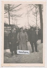 Russland Wehrmacht, Bunker, Soldaten, Fellmantel 2.WK (2359a)