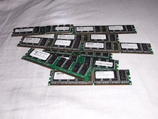 1GB DDR RAM Riegel Arbeitsspeicher Speicher DDR1 PC3200 400 MHz Computer 1024 MB